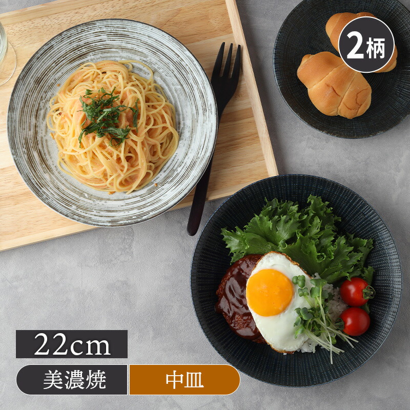楽天市場】カレー皿パスタ皿 22cm 宙SORA 軽量食器 十草和食器