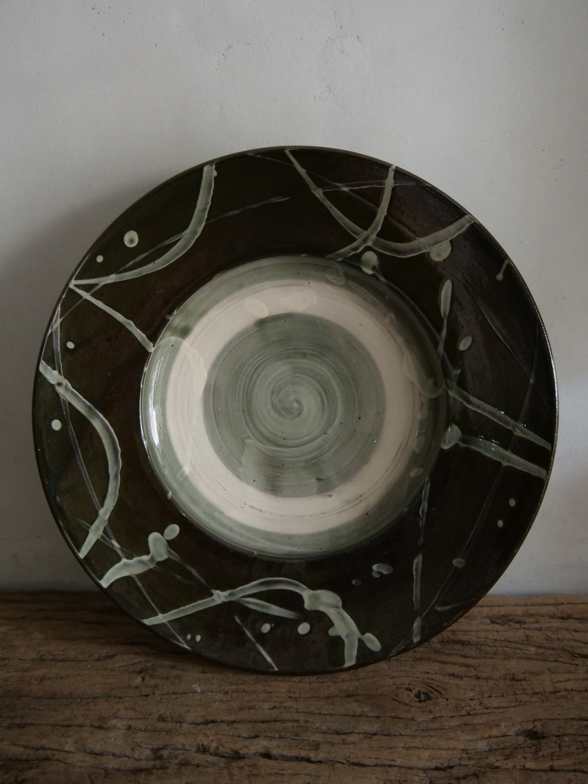 小鹿田焼 坂本工窯 尺皿