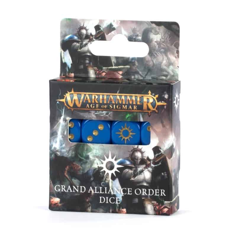 AoS】秩序の大同盟・ダイスパック | ウォーハンマー通販 7GOLD