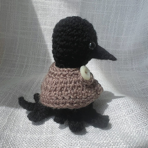 カラスさん あみぐるみ あみぐるみ 琴 通販 19313214｜Creema(クリーマ