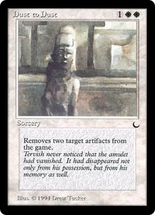 塵は塵に/Dust to Dust》[DRK] 白C | 日本最大級 MTG通販サイト