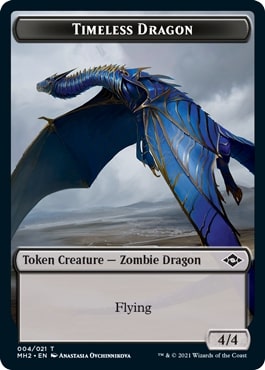 004)《永久のドラゴントークン/Timeless Dragon Token》[MH2] 黒