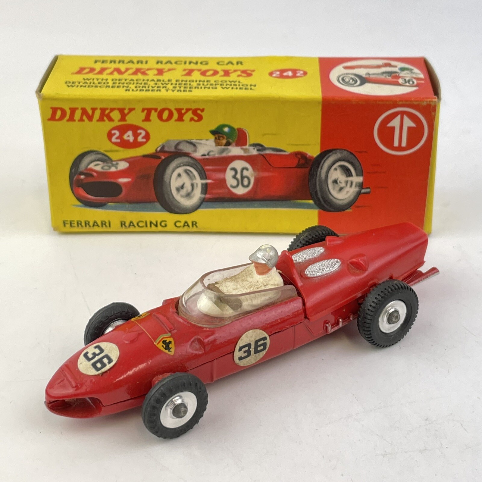 Dinky 242, Ferrari Racing Car - Free Price Guide & Review