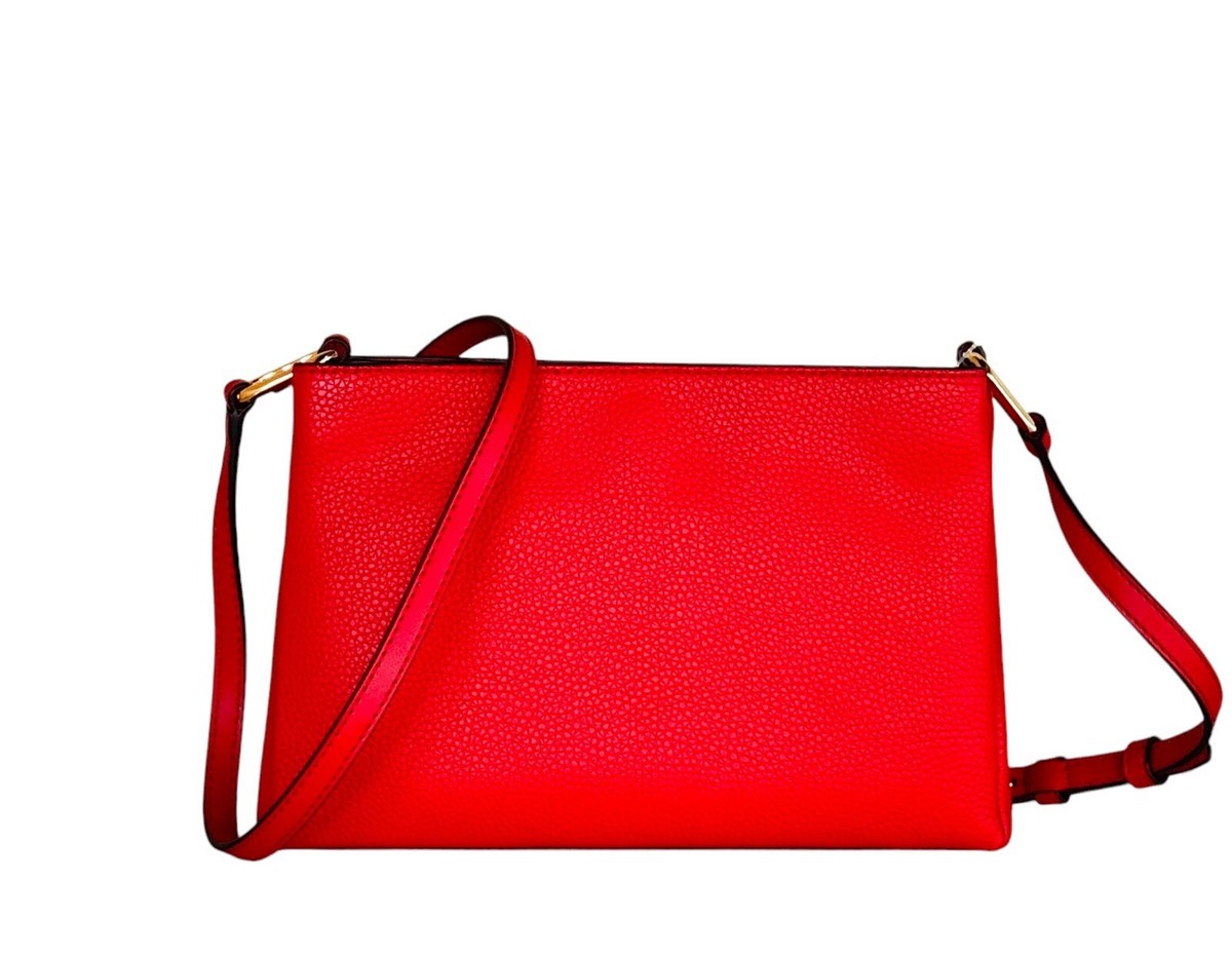 Michael Kors Trisha Medium Triple Compartment Shoulder Crossbody