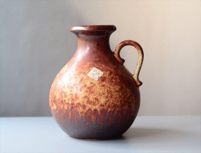 西ドイツ製 ヴィンテージ Scheurich 陶器花瓶