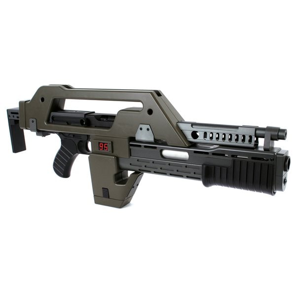 SNOW WOLF M41Aパルスライフル AEG (宇宙海兵隊主力武器) オリーブ