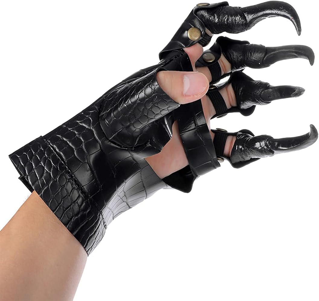 Amazon.co.jp: [jbluelover] ハロウィン コスプレ手袋 ドラゴン