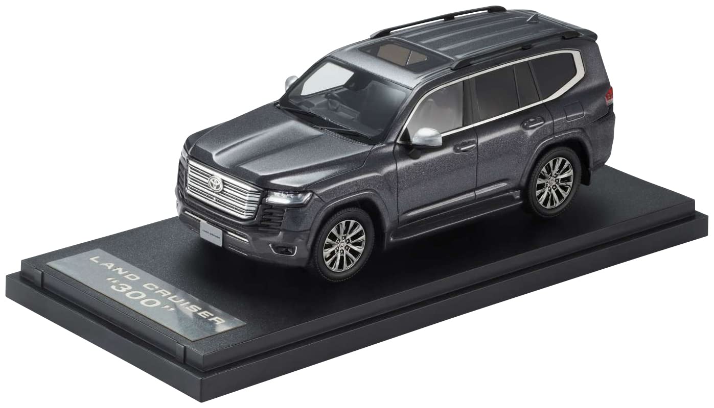 Amazon.com: 1/43 Toyota Land Cruiser (JA300W) ZX Gray Metallic