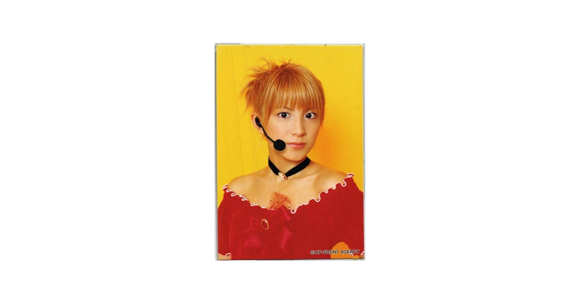 Amazon.co.jp: モーニング娘。矢口真里 赤のドレス No.31 ピンク UP