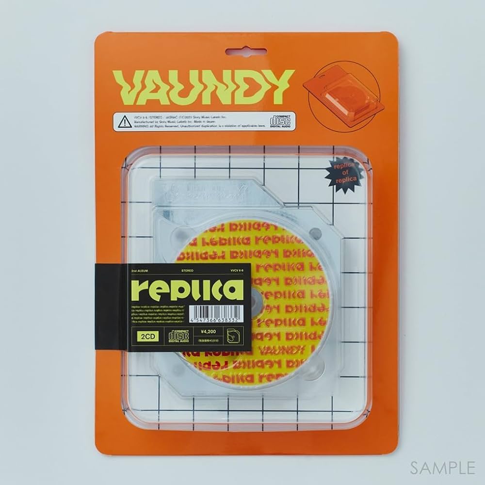Amazon.co.jp: 【限定特典クリアステッカー付き】 Vaundy replica