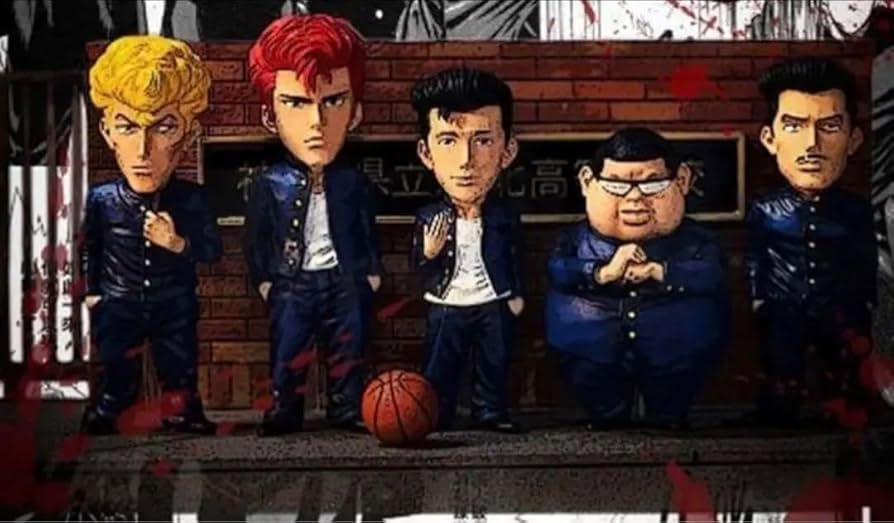 Amazon.co.jp: スラムダンク フィギュア 桜木軍団 slam dunk 5人セット