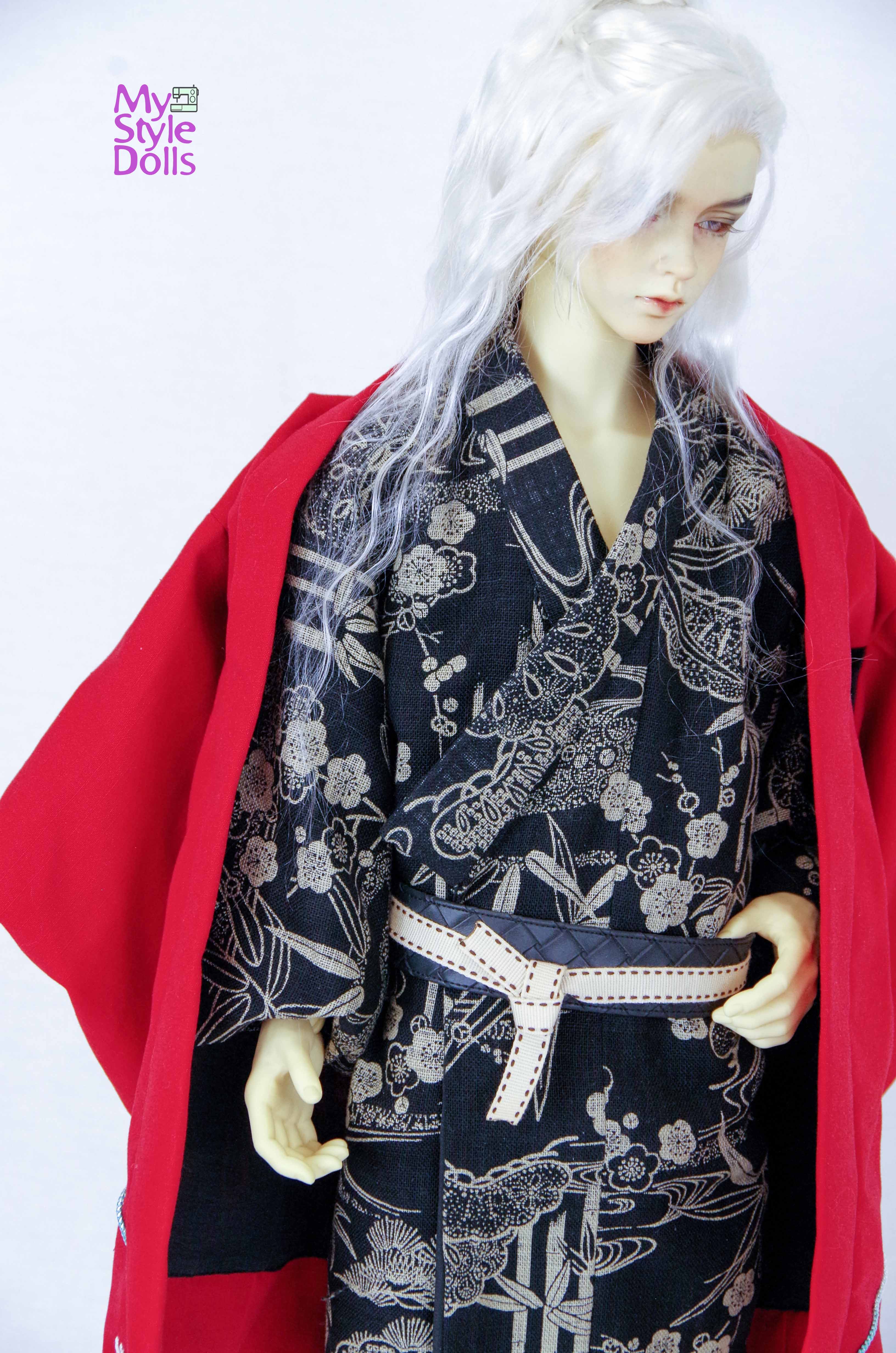 ドール服セット [TJ-004] 選べる羽織！ ”竹” 着物🎋選べる羽織で魅せる