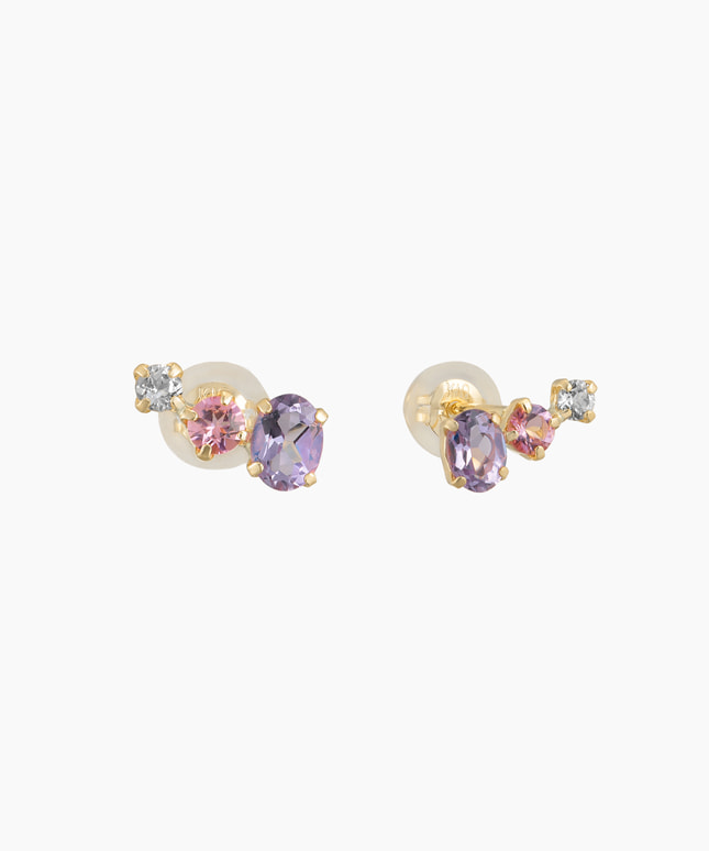 K18PG ピンクトルマリン ピアス|festaria Online Shop(フェスタリア