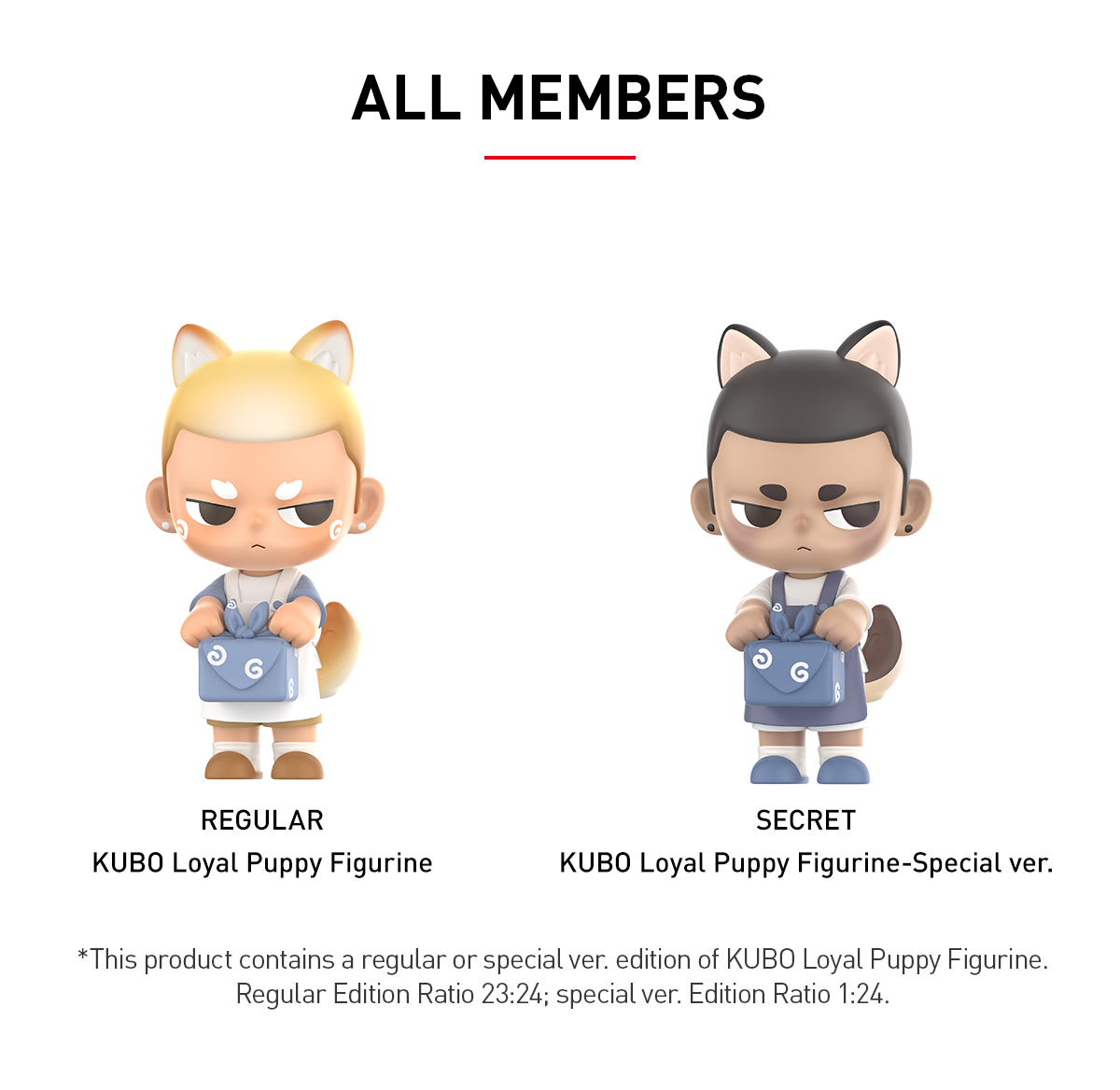 KUBO Loyal Puppy Figurine - POP MART (Japan)