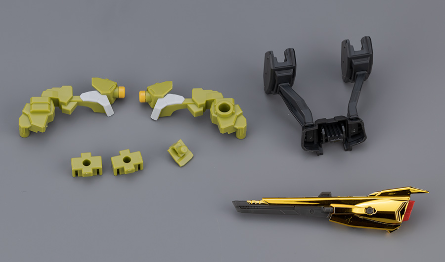 RG アカツキガンダム用シラヌイパック＆HGゼウスシルエット用接続