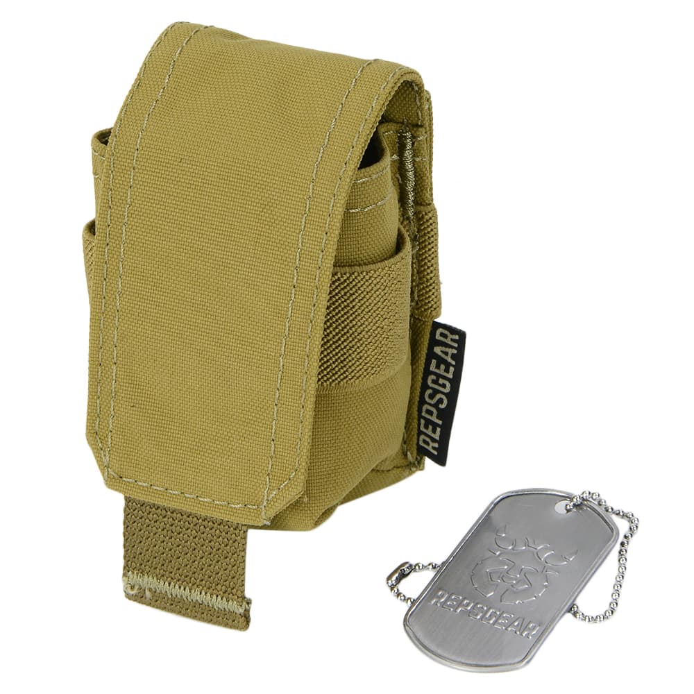 楽天市場】REPSGEAR スモークグレネードポーチ MOLLE対応 PTP018