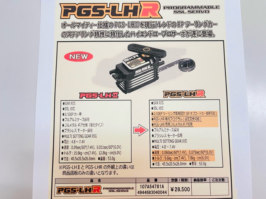 PGS-LHRがいよいよ | ロックウェーブ 店主ブログ