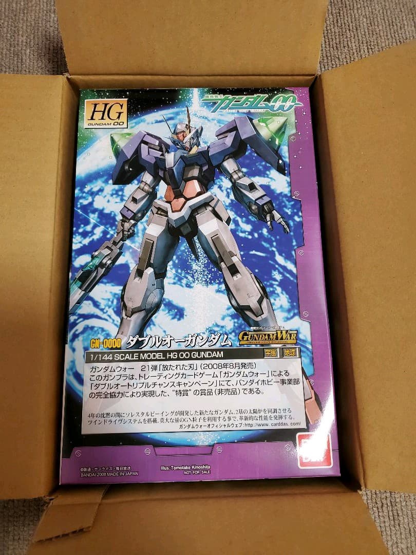 HGダブルオーガンダム OOガンダム ガンダムウォー武神降臨特賞 Amazon | 機動戦士ガンダムOO HG 1/144 劇場版ダブルオー クリアカラー