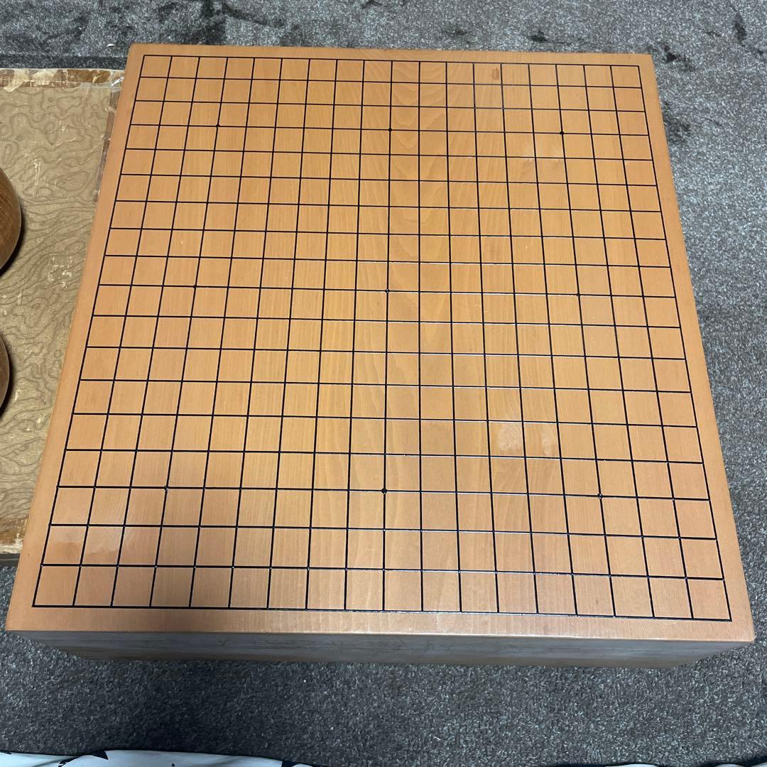 囲碁盤　碁石 囲碁セット 新桂10号折碁盤セット(ガラス碁石桜・プラ角箱) | 折碁盤
