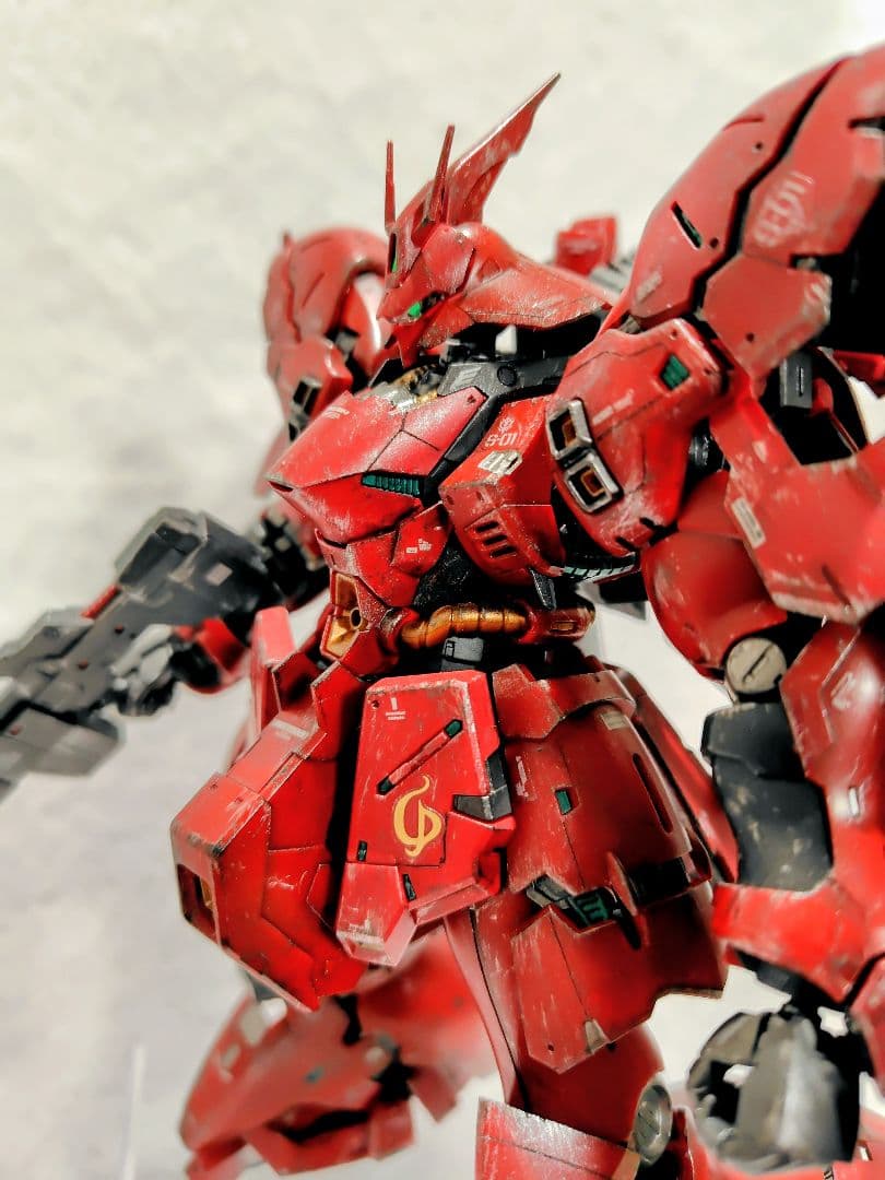 塗装済み完成品RGササビー　注意点あり RG サザビー 完成報告。 – UC-TIMELINE. ガンプラ好きだけど難しいこと