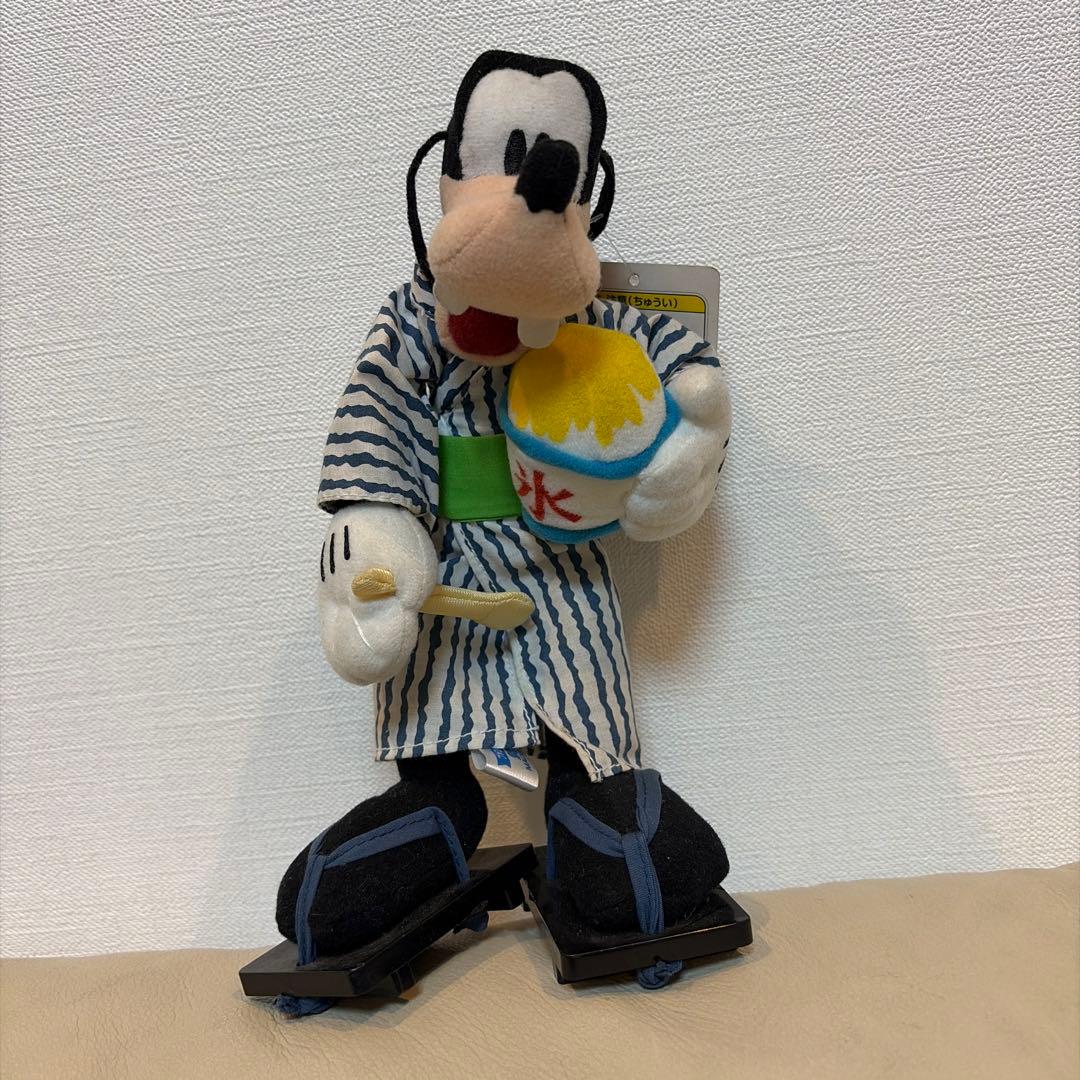 ディズニー　グーフィー　浴衣　ぬいぐるみ　平成レトロ ディズニー グーフィー ぬいぐるみ 17インチ - Etsy 日本