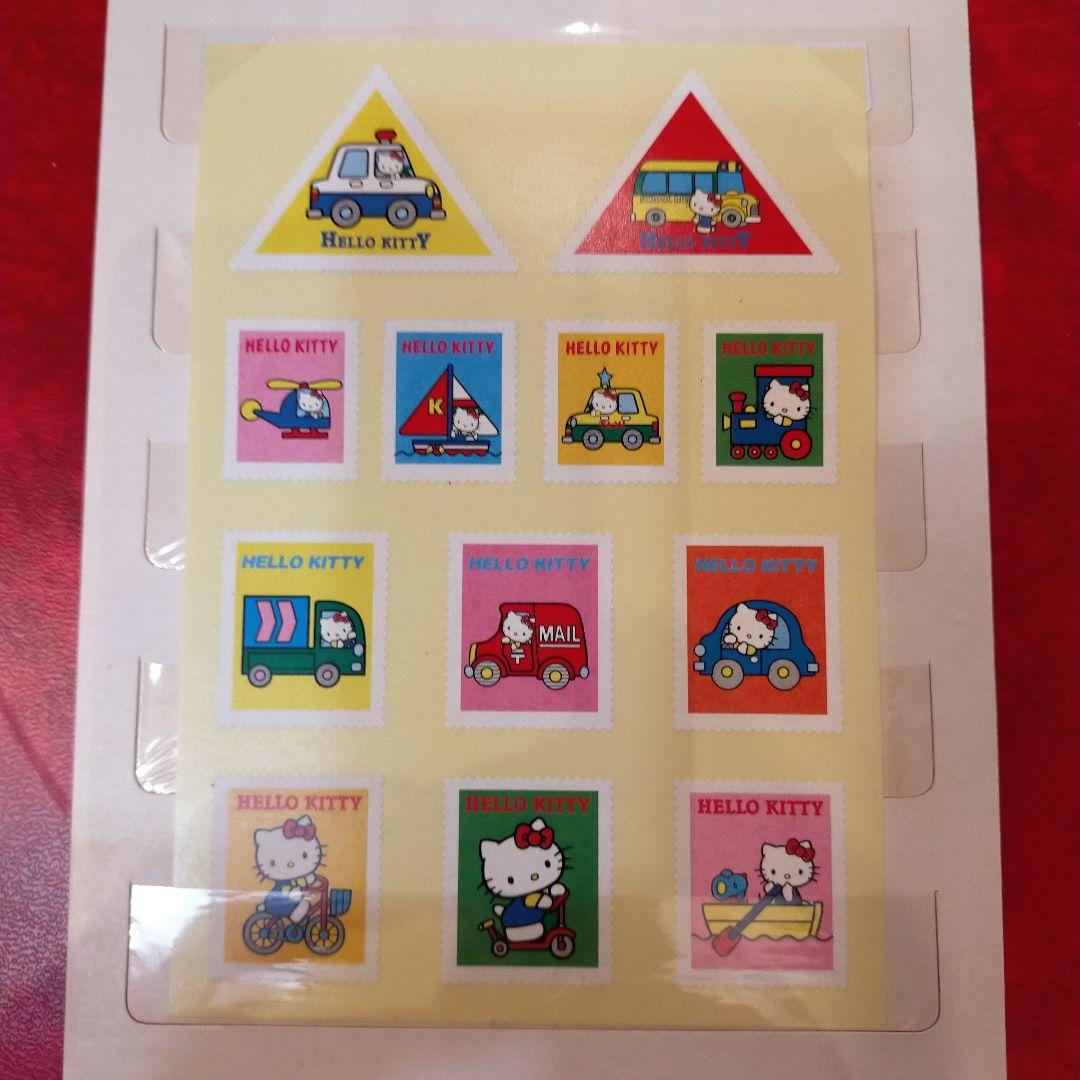 終了参考品！サンリオハローキティスタンプシール12種と切手使用済16種 終了参考品！サンリオハローキティスタンプシール12種と切手使用済16種