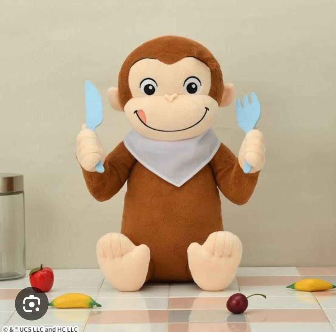 タイムセール！今がお得！『値下げ』おさるのジョージ ぬいぐるみ