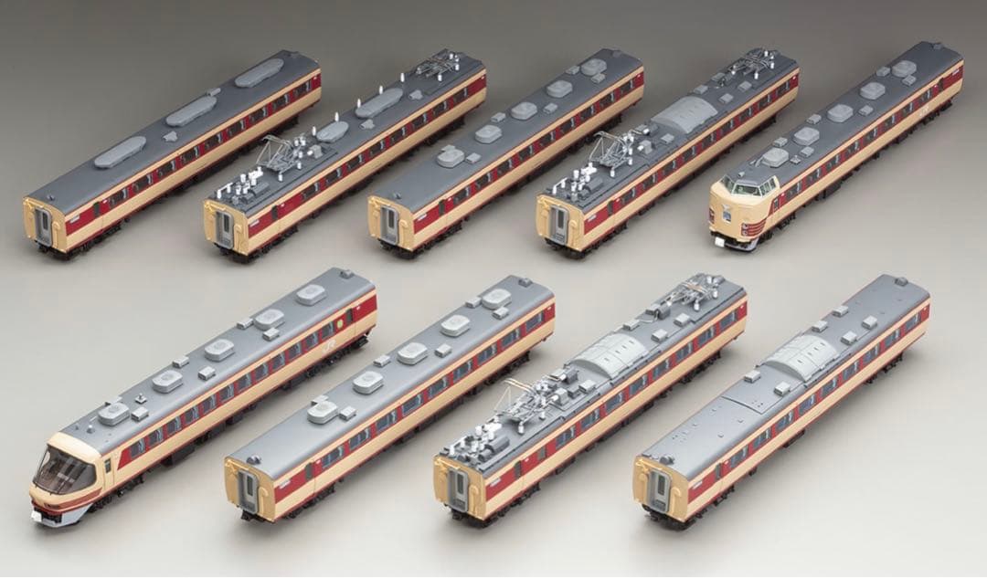 TOMIX 16番(HO)JR 485・489系特急電車【新品,未使用品】 TOMIX [HO-9095] JR 485・489系 特急電車（雷鳥・クハ489-600）9両