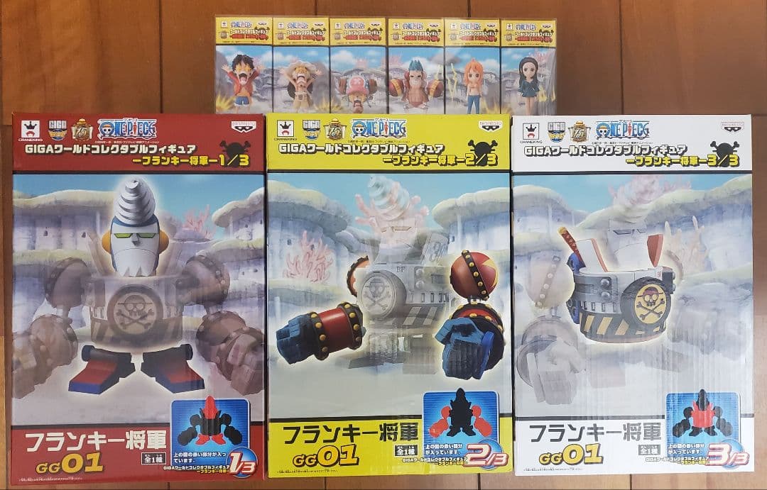 ワンピース ワーコレ 鉄の海賊!!フランキー将軍 GIGA フランキー将軍セット ワンピース GIGAワールドコレクタブルフィギュア－フランキー将軍