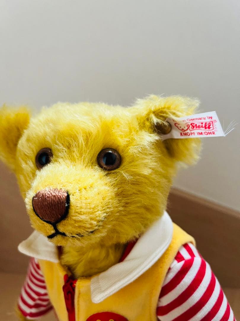 シュタイフ マクドナルド テディベア 白タグ限定品 Steiff - メルカリ