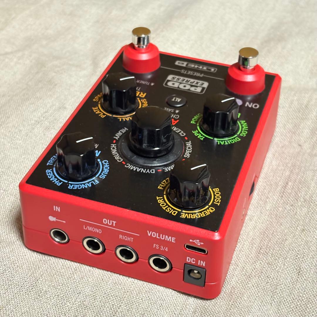 ギター LINE 6 POD EXPRESS Line 6 | POD Express | Lightweight Guitar Amp and Effects Processor