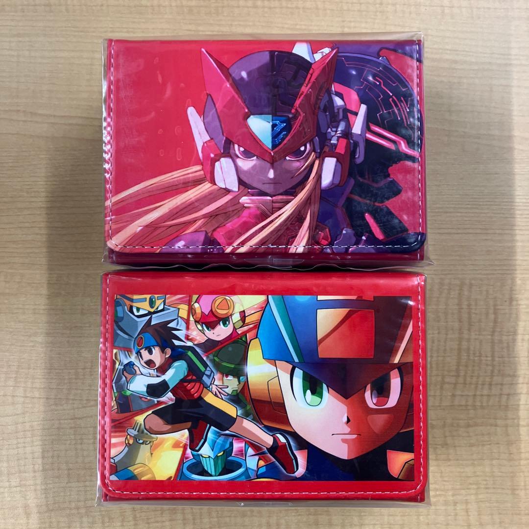 合皮製デッキケースW ロックマン エグゼ4 ゼロ3 セット 未開封 合皮製デッキケースW ロックマン ゼロ3 (カードサプライ) - ホビー