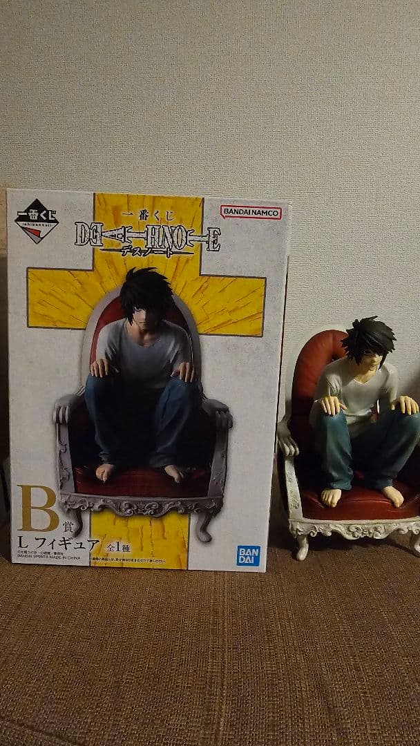 一番くじデスノート B賞 L フィギュア 一番くじ DEATH NOTE B賞 Lフィギュア】 皆さんの投稿で拝見してい