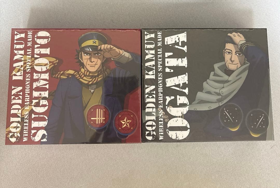 ゴールデンカムイ　ワイヤレスイヤホン　杉元&尾形セット TVアニメ『ゴールデンカムイ』よりコラボモデルのワイヤレスイヤホンが