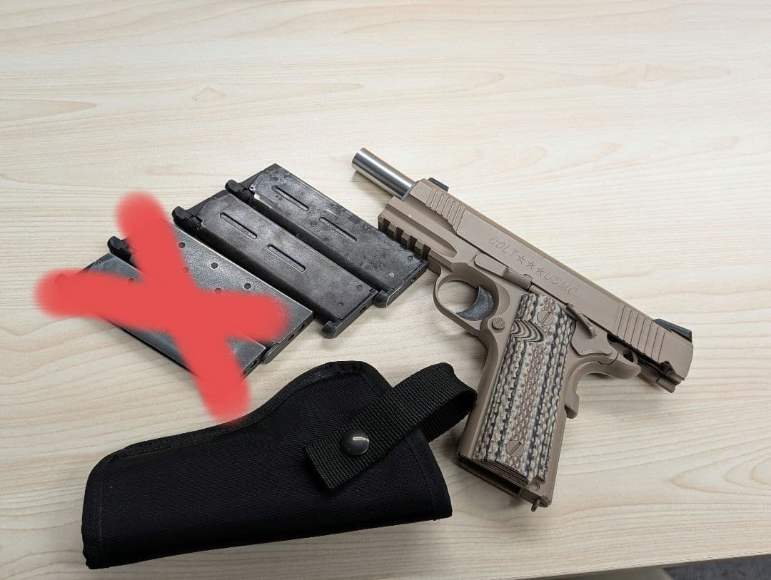 東京マルイ M45a1 タンカラー GBB オマケ有り TOKYO MARUI（東京マルイ） エアガン 18歳以上用 M45A1 CQBピストル