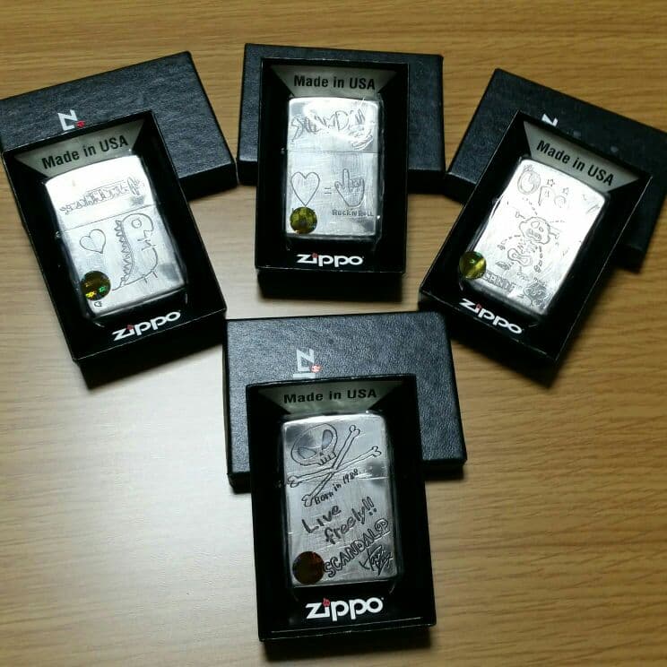 SCANDAL☆レア☆Zippo Zippo Japan | SCANDAL「mami」オリジナルモデル(受注生産限定品)