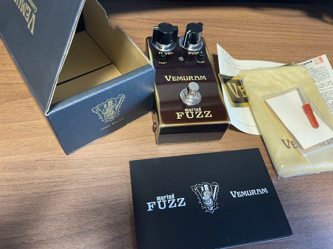 VEMURAM Myriad Fuzz ギターエフェクター　ファズ Amazon | VEMURAM/Myriad Fuzz | ファズ | 楽器・音響機器