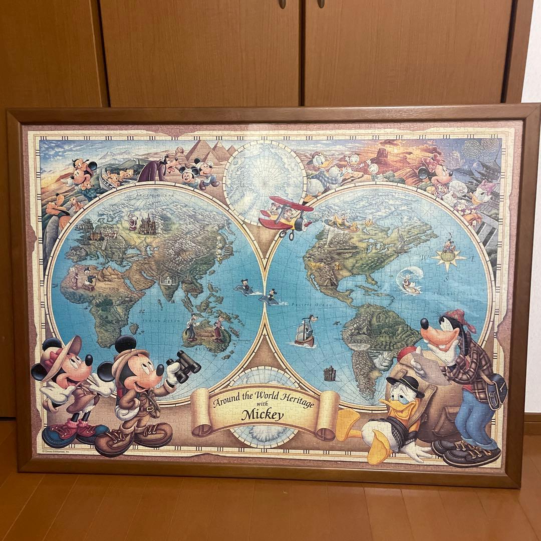 ディズニー ミッキー 世界遺産ジグソーパズル2000ピース ◇ジグソーパズル◇ 2000ピース アート集 ミッキーマウス 完成